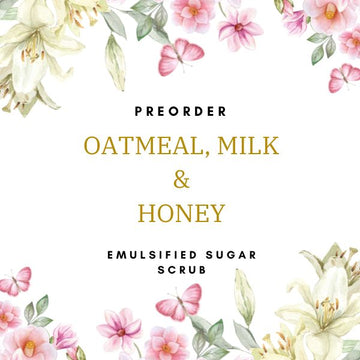 Oatmeal, Milk and Honey Emulsified Sugar Scrub